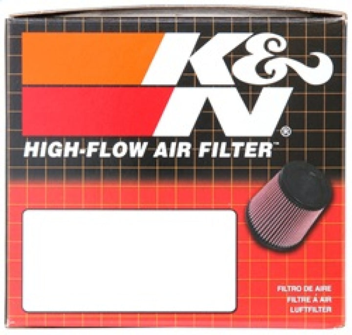 K&N Filter Universal Rubber Filter 2 inch Flange 3 1/8 inch Base, 2 inch Top, 3 inch Height - Bull Strap