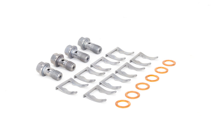 Goodridge 00-06 Chevrolet Tahoe (Rear Disc w/ Stabila Trak) Stainless Steel Brake Line Kit - Bull Strap