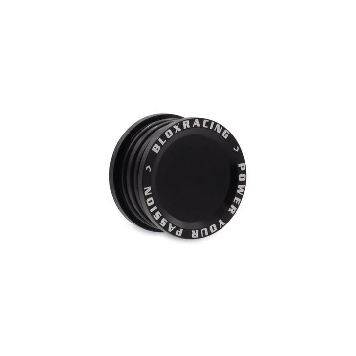 BLOX Racing Billet Honda Cam Seal - Black (Version 3) - Bull Strap