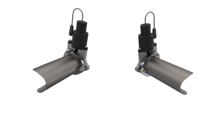 2016-2024 Chevrolet Camaro SS QTP Aggressor Cutout Pipes - Bull Strap