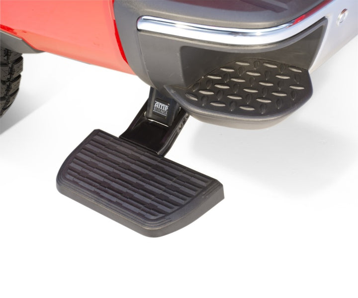 AMP Research 2014-2017 GMC Sierra 1500 2014 BedStep - Black - Bull Strap