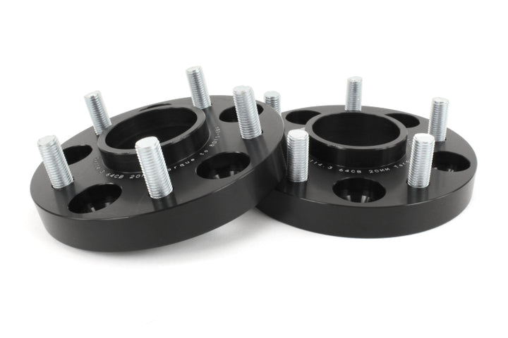 PERRIN 17-21 Honda Civic Si / 22-26 Acura Integra 64.1mm 5x114.3 Wheel Spacers 20mm - Pair - Bull Strap