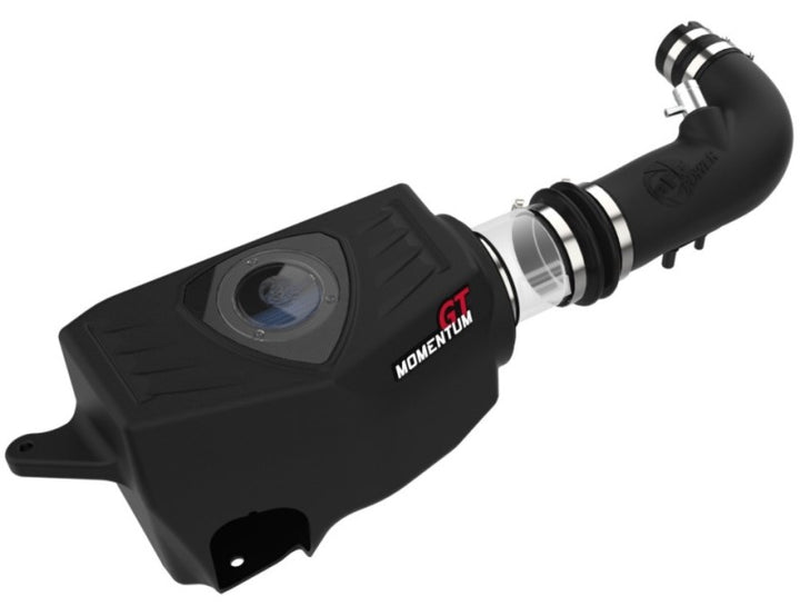 aFe Momentum GT Pro 5R Cold Air Intake System 2017 Alfa Romeo Giulia I4 2.0L (t) - Bull Strap