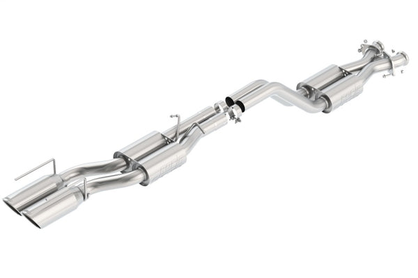 Borla 06-09 Jeep Grand Cherokee SRT8 S-Type Catback Exhaust - Bull Strap