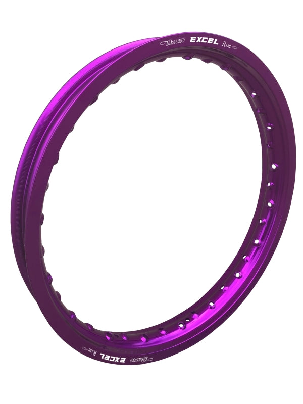 Excel Takasago Rims 21x1.60 36H - Purple - Bull Strap