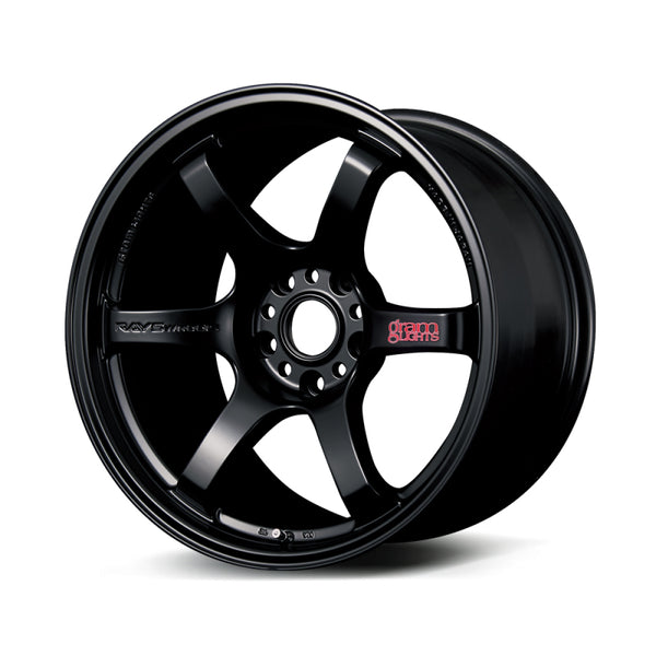 Gram Lights 57DR 18x8.5 +37 5-100 Semi Gloss Black Wheel - Bull Strap
