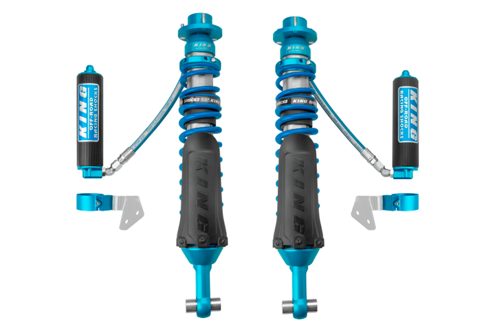 King Shocks 2021 Ford Bronco Rear 2.5 Dia Remote Reservoir Shock (Pair) - Bull Strap