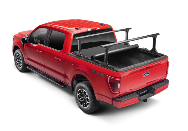 Truxedo Elevate FS Rack (18-28in. Adjustable Height) - Black - Bull Strap