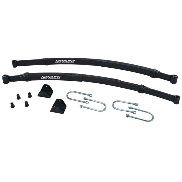 Hotchkis 67-76 Dodge A-Body 1in Drop Geometry Corrected Sport Leaf Springs - Bull Strap