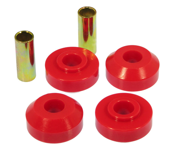 Prothane 67-73 Ford Mustang Strut Rod Bushings - Red - Bull Strap