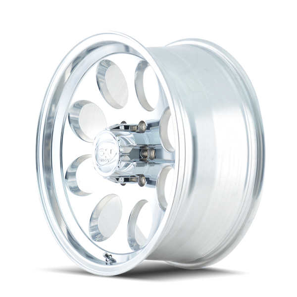 ION Type 171 15x10 / 5x139.7 BP / -38mm Offset / 108mm Hub Polished Wheel - Bull Strap