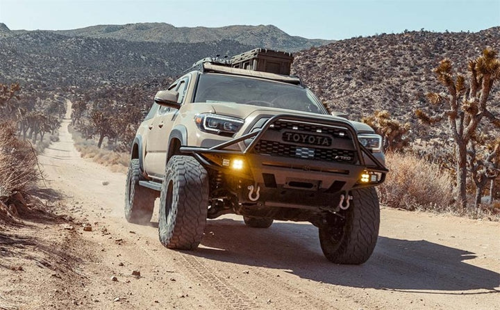 MagnaFlow Stainless Overland Cat-Back Exhaust 16-21 Toyota Tacoma - Bull Strap