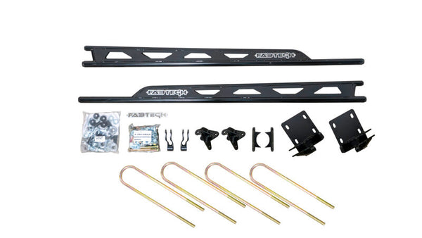 Fabtech 2023+ Ford F250/F350 4WD Super Duty Floating Rear Traction Bar System - Bull Strap