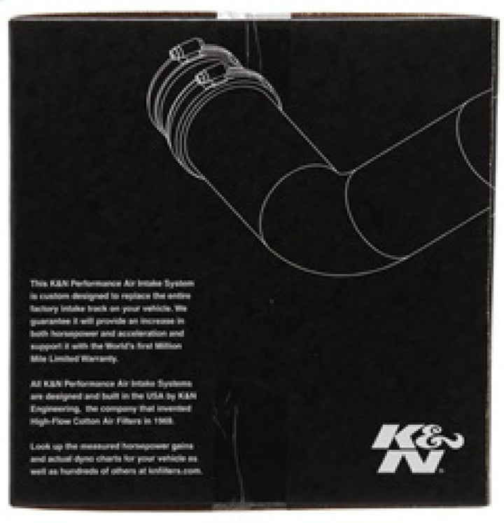 K&N 19-20 Kia Forte L4-2.0L F/I Typhoon Performance Air Intake System - Bull Strap