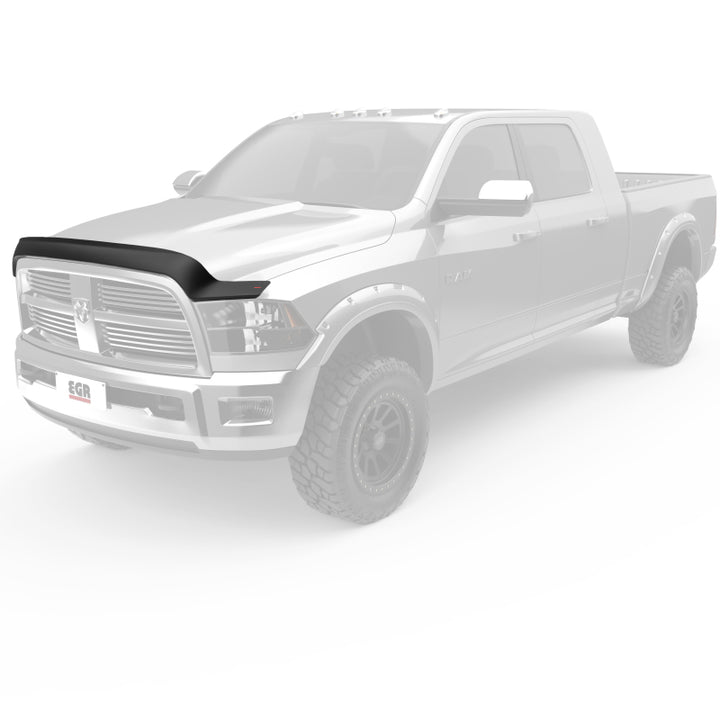 EGR 10-13 Dodge Ram 2500/3500 HD Superguard Hood Shield - Matte (302855) - Bull Strap