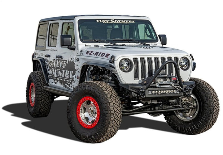 Tuff Country 18-23 Jeep Wrangler JLU (4 door Models Only) 4in Lift Kit EZ-Flex (No Shocks) - Bull Strap