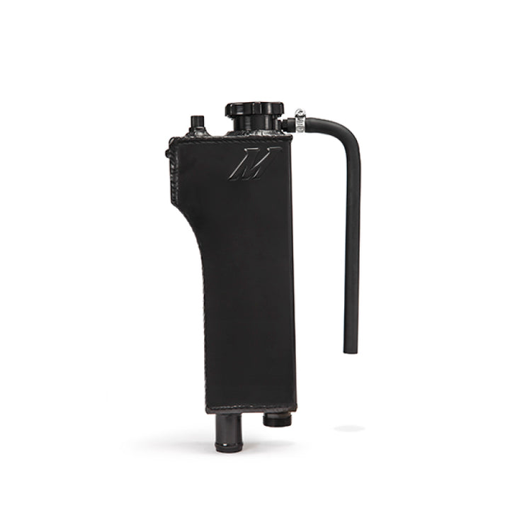 Mishimoto 92-99 BMW 3 Series Aluminum Coolant Expansion Tank - Black - Bull Strap