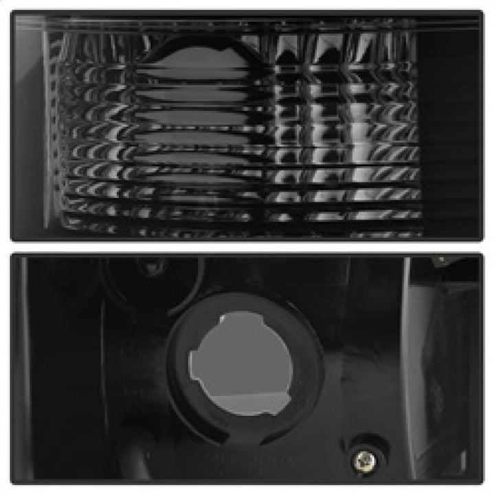 Spyder 07-13 Silverado (Will Not Work w/2010 921 Bulb)V3 Tail Lights Blk Smk ALT-YD-CS07V3-LBLED-BSM - Bull Strap