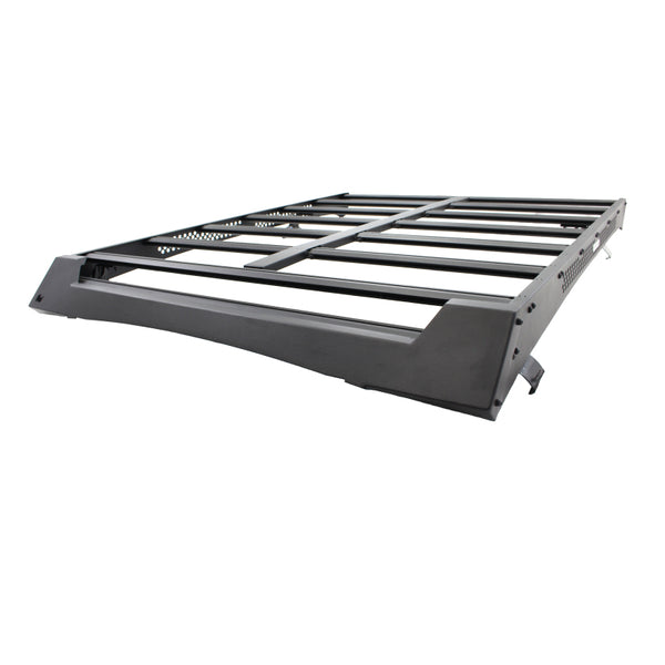 Go Rhino 19-23 Chevrolet/GMC Silverado/Sierra 1500 CC Ceros Low Profile Roof Rack - Tex. Blk - Bull Strap