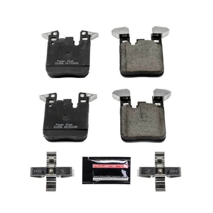 Power Stop 14-16 BMW 228i Rear Z23 Evolution Sport Brake Pads w/Hardware - Bull Strap
