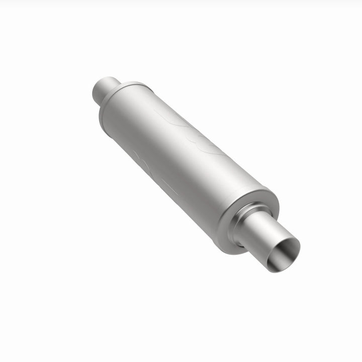 MagnaFlow Muffler Mag SS 14X4X4 2X2 C/C - Bull Strap