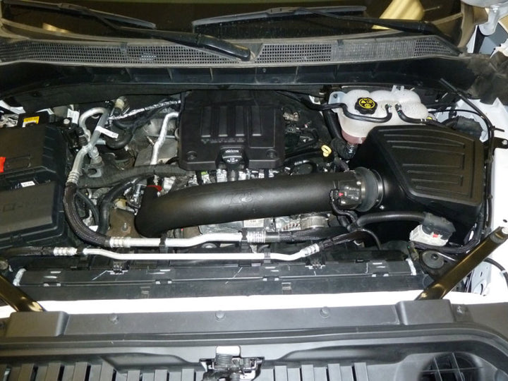 K&N 19-20 Chevrolet 1500 2.7L L4 F/I AirCharger Performance Intake System - Bull Strap