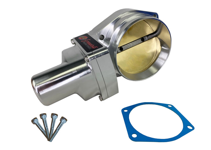 Granatelli 08-23 GM LS3/LSA/LSX Drive-By-Wire 103mm Throttle Body - Natural - Bull Strap