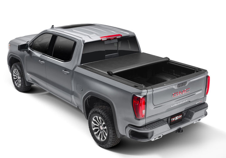 Truxedo 19-20 GMC Sierra & Chevrolet Silverado 1500 (New Body) 5ft 8in Lo Pro Bed Cover - Bull Strap
