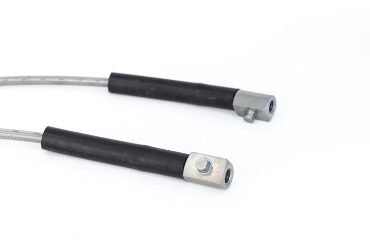 Goodridge 15-17 Ford Mustang GT Stainless Steel Brake Line Kit - Bull Strap