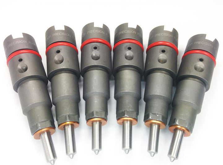 DDP 98.5-02 Dodge Cummins 5.9L 24V Reman Injector Set - Economy Series - Bull Strap