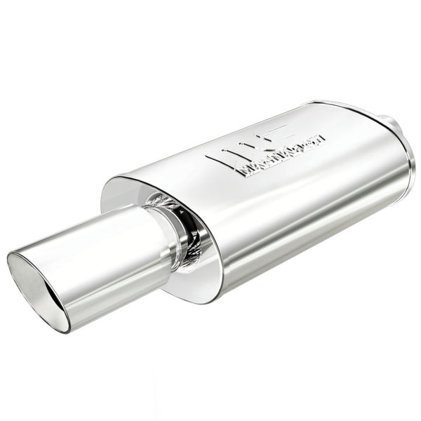 MagnaFlow Muffler W/Tip Mag Rs 14X5X8 2.25/4. - Bull Strap