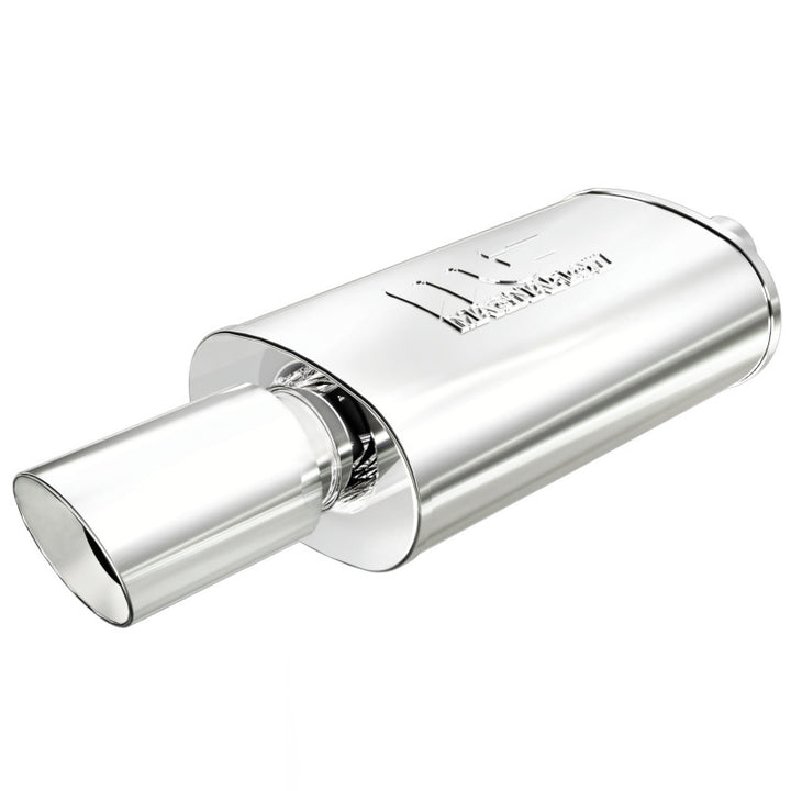 MagnaFlow Muffler W/Tip Mag Rs 14X5X8 2.25/4. - Bull Strap
