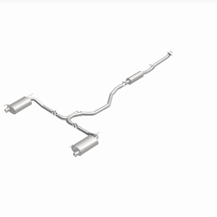 MagnaFlow CatBack 2018 Honda Accord L4 2.0LGAS 2.5in Dual Outlet Stainless Street Series Exhaust - Bull Strap