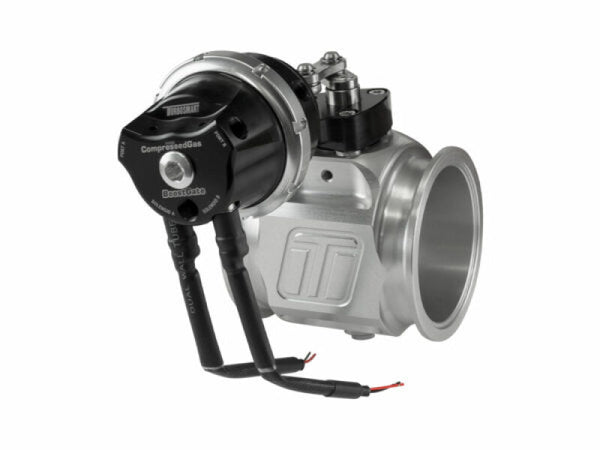 Turbosmart PBG76CG 7PSI Compressed Gas Solenoid Boostgate - Black - Bull Strap