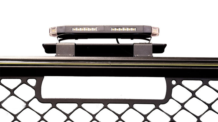 Putco 16in Hornet Light Bar - (Amber) LED Stealth Rooftop Strobe Bar - Bull Strap