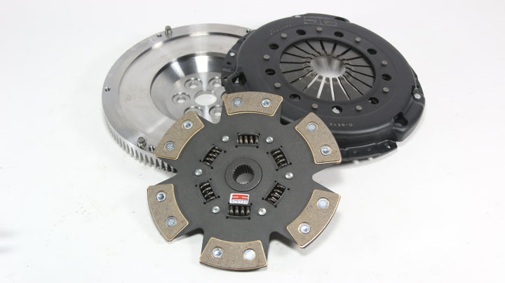 Competition Clutch 13-17 Ford Focus ST Stage 4 / 6 Pad Ceramic Sprung Clutch Kit - Bull Strap