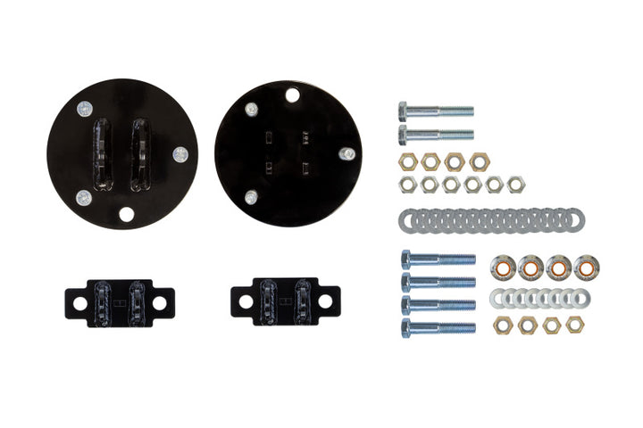 UMI Performance 15-24 Ford F-150 Coilover Bracket Kit - Front - Bull Strap