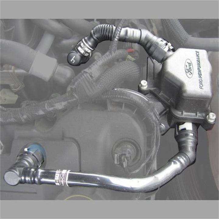 Ford Racing 18-23 Mustang GT 5.0L Right Hand Side Oil-Air Separator - Bull Strap