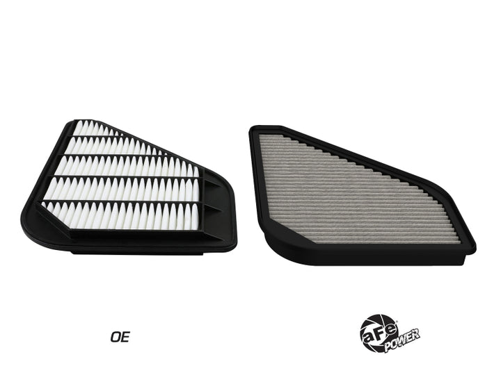 aFe 09-17 Chevrolet Traverse 3.6L V6 Magnum FLOW OE Replacement Air filter w/ Pro DRY S Media - Bull Strap