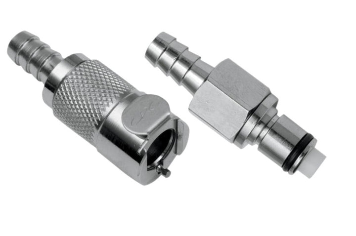 Goodridge Fuel Line Coupling for 1/4in ID Hose (202-04) - Bull Strap