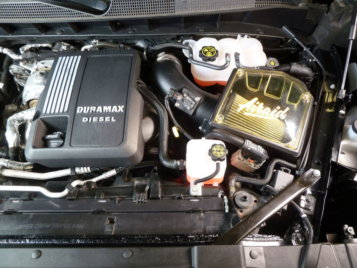 Airaid 20-21 Chevrolet Silverado 1500  L6-3.0L DSL Performance Air Intake System - Bull Strap