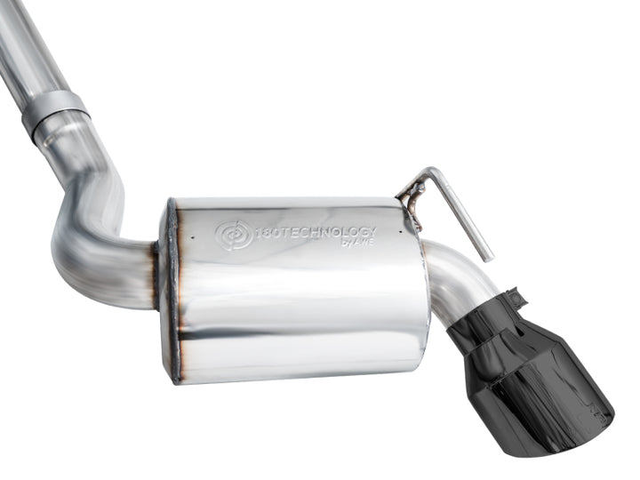 AWE 2023 Nissan Z RZ34 RWD Touring Edition Catback Exhaust System w/ Diamond Black Tips - Bull Strap