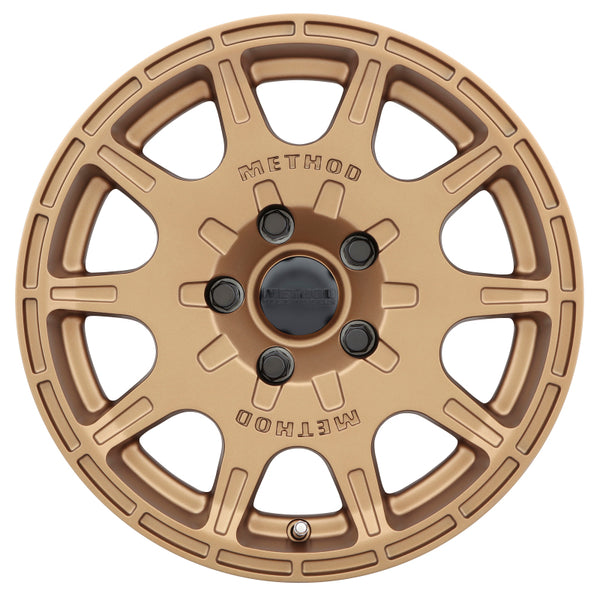 Method MR502 VT-SPEC 2 15x7 +15mm Offset 5x100 56.1mm CB Method Bronze Wheel - Bull Strap