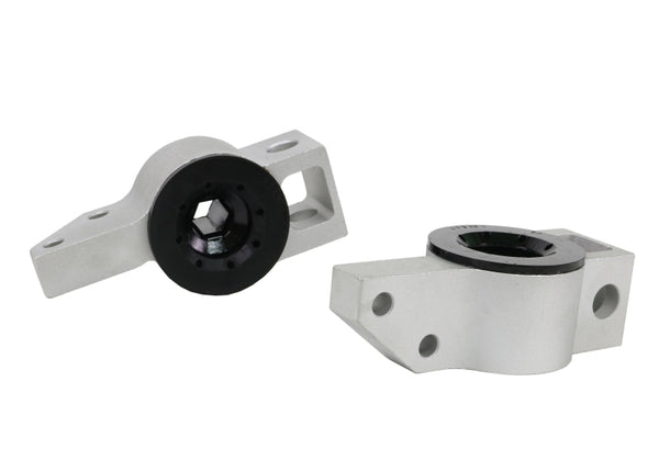 Whiteline Plus 04-12 Volkwagen Golf, 04-12 Audi A3 Front Control Arm Lower Inner Rear Bushing Set - Bull Strap