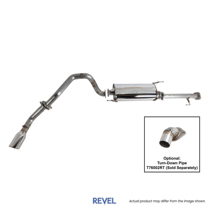 Revel 07-14 Toyota FJ Cruiser Medallion Trail Hart Cat-Back Exhaust - Bull Strap