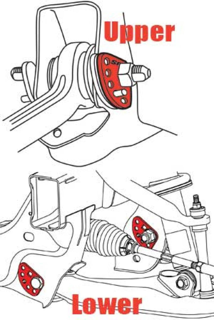 SPC Performance GM Alignment Cam Lock Plate (2) - Bull Strap