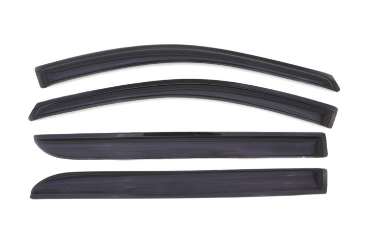 AVS 08-10 Honda Odyssey Ventvisor Outside Mount Window Deflectors 4pc - Smoke - Bull Strap