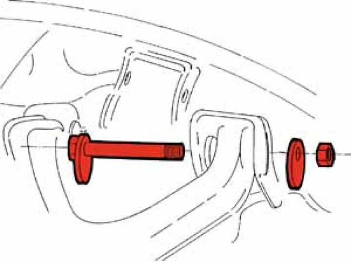 SPC Performance FORD F150 CAM BOLT KIT - Bull Strap