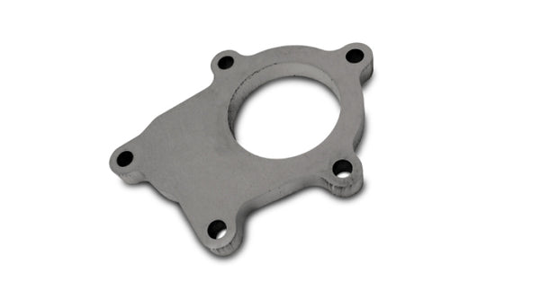 Vibrant T3 Discharge Flange (5 Bolt) for External Wastegate applications Mild Steel 1/2in Thick - Bull Strap