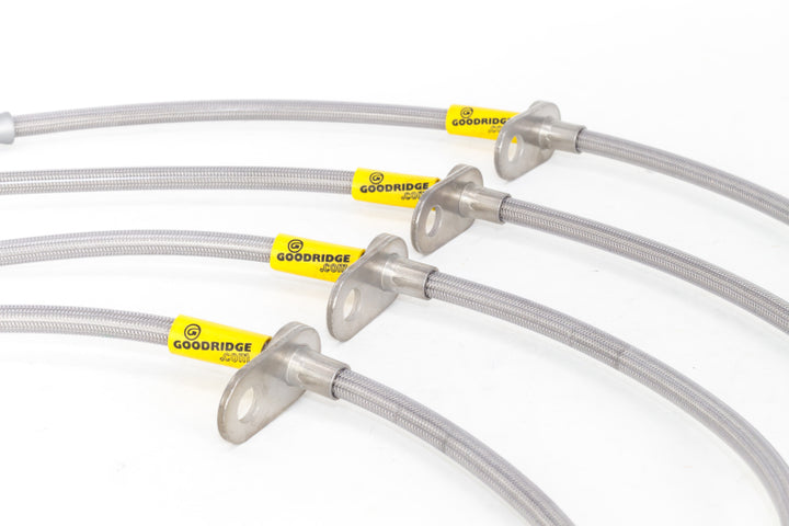 Goodridge 04-08 Acura TSX Stainless Steel Brake Line Kit - Bull Strap